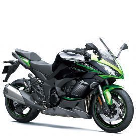 Мотоцикл KAWASAKI NINJA 1000SX - Emerald Blazed Green/Metallic Diablo Black/Metallic Graphite Gray '2022